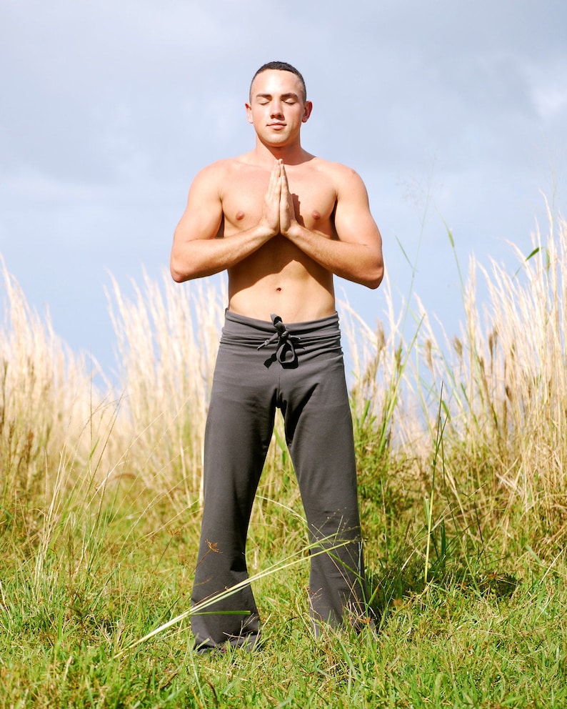 Men's Yoga Pants Lounge Pants Eco Friendly Organic Etsy