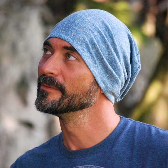 Slouchy Hat for Men Beanie Unisex Stone 