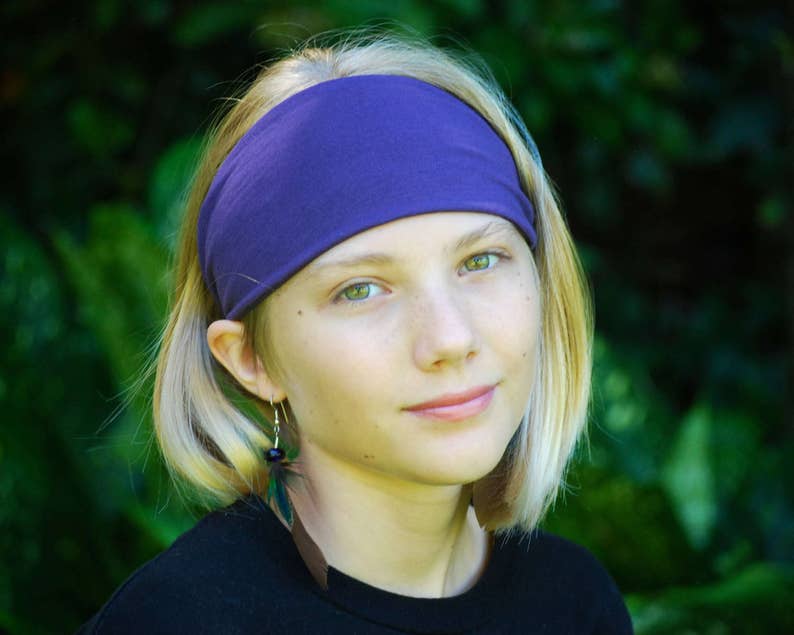 Eco Friendly Headbands Set of Three Stretch Knit Fabric Etsy