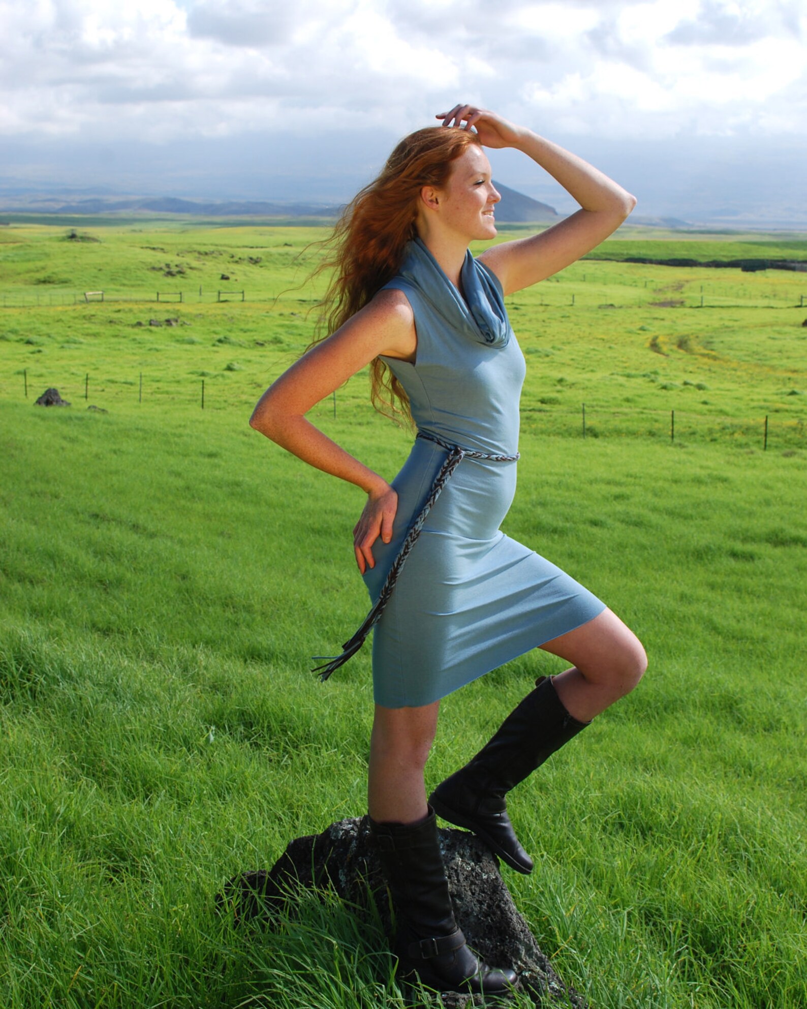 Eco Friendly Mini Dress Sleeveless Cowl Hoodie Fitted Etsy