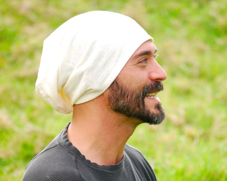 Eco Friendly Men's Hat Slouchy Unisex Organic Cotton Hemp Organic Clothing image 1