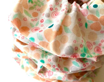 Scrunchies  - Organic Cotton - Floral print  - Hair Accessories - Pretty Scrunchies - Scrunchy