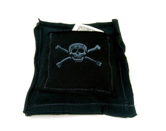 SALE - Eco Friendly Tooth Fairy Pillow - Pirate - Skull and Crossbones - Jolly Roger - Little Boys