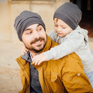 Eco Friendly Men's Hat Slouchy Unisex Organic Cotton Hemp Organic Clothing image 4