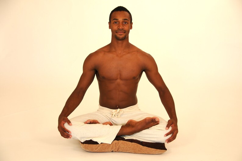 Men's Yoga Pants Lounge Pants Natural Organic Cotton Hemp Eco Friendly Organic Clothing image 2