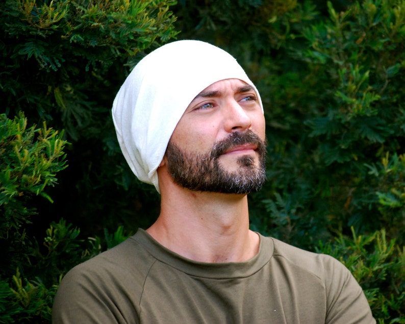 Eco Friendly Men's Hat Slouchy Unisex Organic Cotton Hemp Organic Clothing image 3