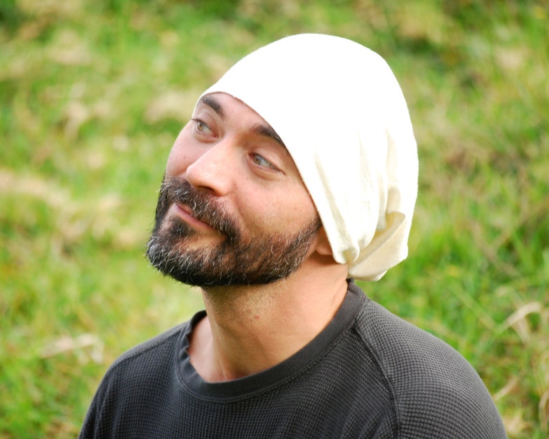 Eco Friendly Men's Hat Slouchy Unisex Organic Cotton Hemp Organic Clothing image 2