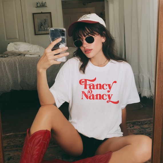Fancy Nancy Meme Tee, Vintage Graphic T-Shirt, LGBTQ Shirt