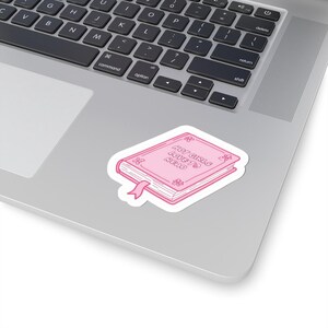 Booktok Sticker - Trendy TikTok Inspired Vinyl Decal for your Book Collection, Laptop, Water Bottle - Book Club Gift, Book Lover Present,