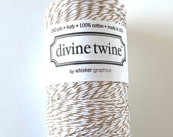 Divine Twine Brown Sugar - 4 ply - Full Spool 240 yards