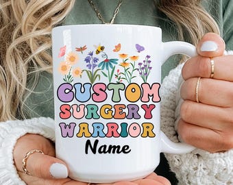 Regalo personalizado de cirugía ocular, taza de cirugía de cataratas, operación ocular, cirugía oftálmica, cirugía ocular, mejórate pronto, cirugía de retina, cirugía ocular