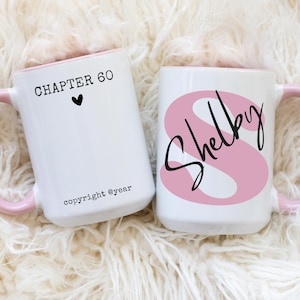 60th Birthday Mug, Custom Birthday Gift for Her, Personalized 60th Cup, In My Sixties Era, Name Chapter 60 Mug, 60th Gift for Women, Men