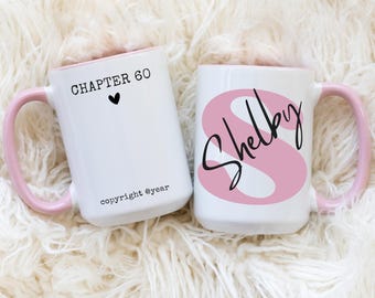 60th Birthday Mug, Custom Birthday Gift for Her, Personalized 60th Cup, In My Sixties Era, Name Chapter 60 Mug, 60th Gift for Women, Men