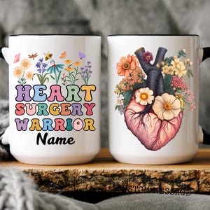 Heart surgery gift, heart operation gift, open heart surgery, heart valve surgery, heart aneurysm, triple bypass gift, heart surgery mug