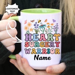 Heart surgery gift, heart operation gift, open heart surgery, heart valve surgery, heart aneurysm, triple bypass gift, heart surgery mug