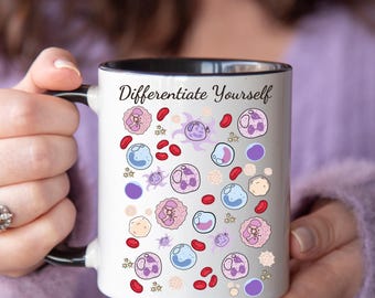MLS Mug, Medical Technologist Mug, Hematologist Mug, Cell Biology, Pathology Mug, MLS Mug, Hematology Mug, Lab Mug, Lab Week, Med Tech gift