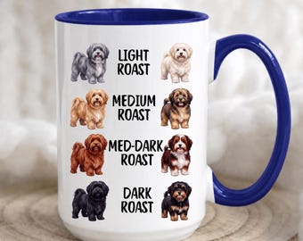 Rolig Havanese-mugg, det finns 99 procents chans att den har hår i sig, hundägare, Havanese-älskare, Havanese-mamma, Havanese-kikande hundmugg