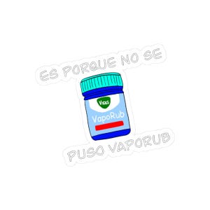 Vaporub stickers