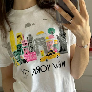Vintage NYC Grafik T-Shirt: New York City Lovers Shirt