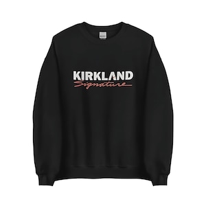 Kirkland Signature Sweatshirt, Costco Inspired Unisex Sweather , Kirkland Signature Logo Sweatshirt