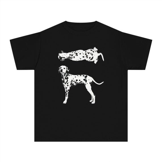 Dalmatian dog Graphic Shirt ,Spotted Dog Artwork, Pet Lover Tshirt For Men