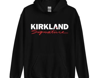 Kirkland Signature Hoodie – Funny Costco Parody Pullover