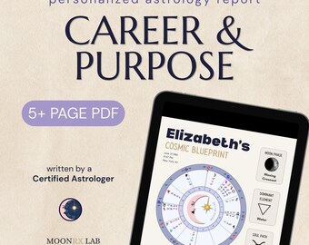 Career & Purpose Reading | Personalized Astrology Report PDF by Certified Astrologer