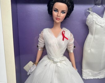Barbie Doll Elizabeth Taylor Silkstone NRFB Gold Label Limited Edition White Diamonds 2012