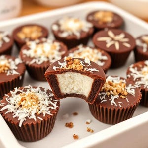Chocolate Coconut Dream Cups Recipe – Easy No-Bake Dessert, Vegan & Gluten-Free Treat