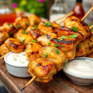 Sweet and Spicy Chicken Skewers Recipe | Easy, Flavorful Appetizer