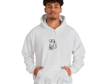 Owl Hoodie: Cotton-Blend Unisex Sweatshirt for Nature Lovers