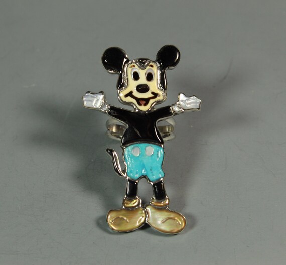 Mickey Mouse Ring Zuni Andrea Lonjose Shirley inla