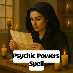 Psychic Powers Spell – Powerful Ritual for Intuition, Clairvoyance & Spiritual Insight