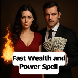 Fast Wealth and Power Spell – Secret Energy Ritual for Money, Success & Influence