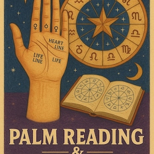 Personlig handflata- och stjärnteckenläsning - Detaljerad insikt (PDF)