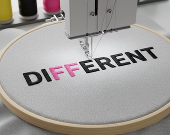 Diferentes diseños minimalistas de bordado, estilo streetwear moderno (PES), tipografía llamativa para bordado a máquina, cita estética única (DST)