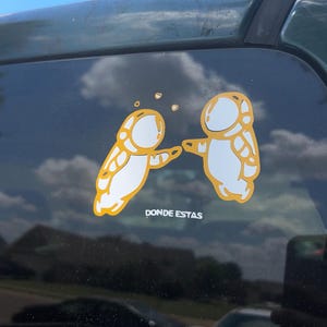 Ivan Cornejo Donde Estas Astronaut Car Decal