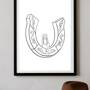 beyonce illustration cow-boy carter