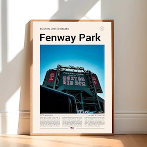 Fenway Park Poster, Boston Red Sox Gifts, Fenway Park Print, Fenway Park Art, Boston Red Sox Print, Boston Red Sox Poster