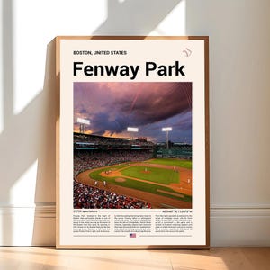 Fenway Park Poster, Boston Red Sox Gifts, Fenway Park Print, Fenway Park Art, Boston Red Sox Print, Boston Red Sox Poster