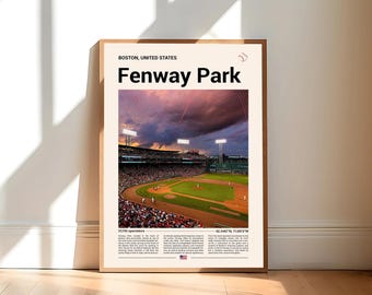 Fenway Park Poster, Boston Red Sox Gifts, Fenway Park Print, Fenway Park Art, Boston Red Sox Print, Boston Red Sox Poster