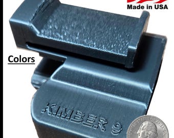 Holster for Kimber 9 Micro 9mm In Waistband IWB Conceal Carry. 3D Printed in USA