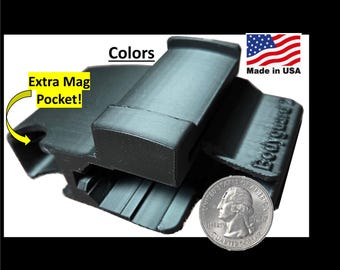 Holster for S&W Bodyguard 2.0 380acp w/ extra mag In Waistband IWB Conceal Carry. 3D Printed