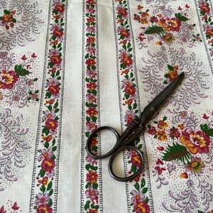 Vintage French Provencal Souleiado Fabric -  Unused - 1980s - sold by meter