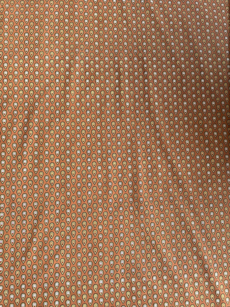 Tissu souleiado provençal vintage vintage inutilisé 1980 vendu au mètre image 8