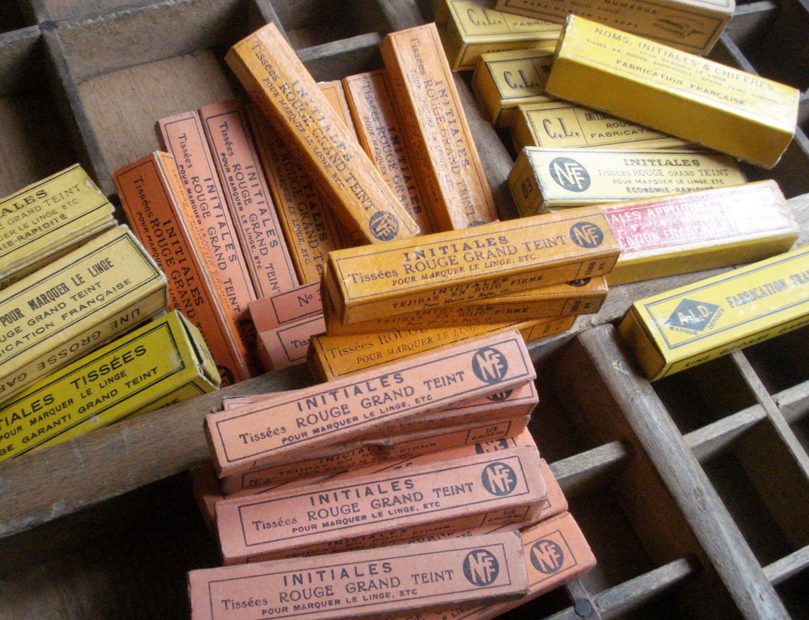 Vintage French Laundry Labels Numbers Linen Kitchen Cloth.... Etsy