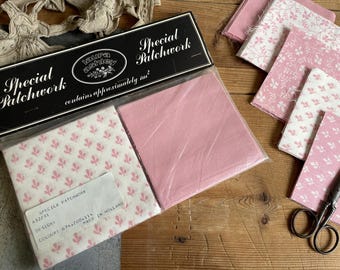 Twin Flat SHEET by LAURA ASHLEY - Dark Rose Pink and Cream