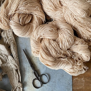 French Cotton Thread for Crochet knitting - Knitted Lace -  Large Skein