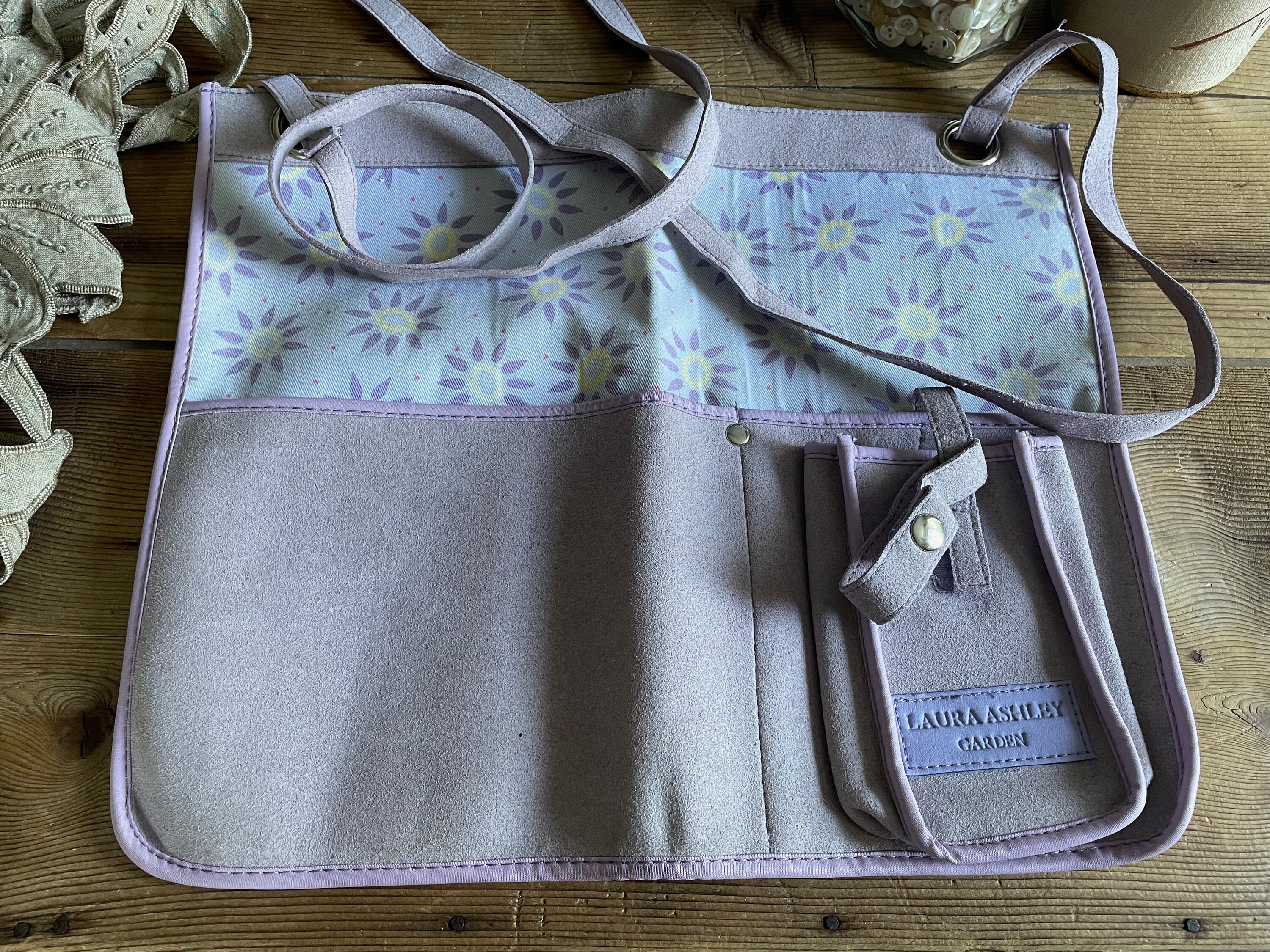 Luara Ashley Blue Fabric | Tote Bag