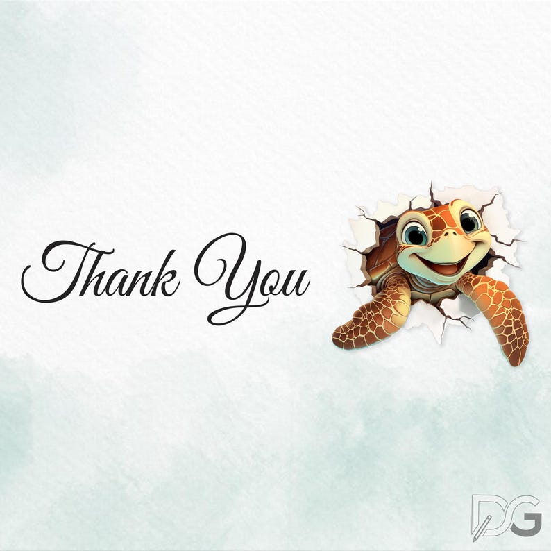 Cute Sea Turtle Clipart Bundle, Baby Turtle PNG (digital Download) - Etsy